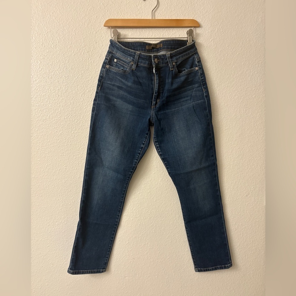 Joe’s The Kass High Rise Slim Straight Ankle Jeans 28